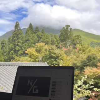 この景色を眺めながらのワーケーションは格別