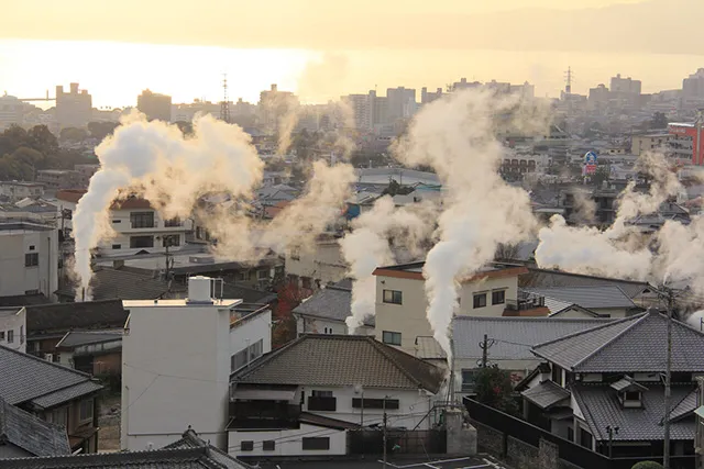 温泉地